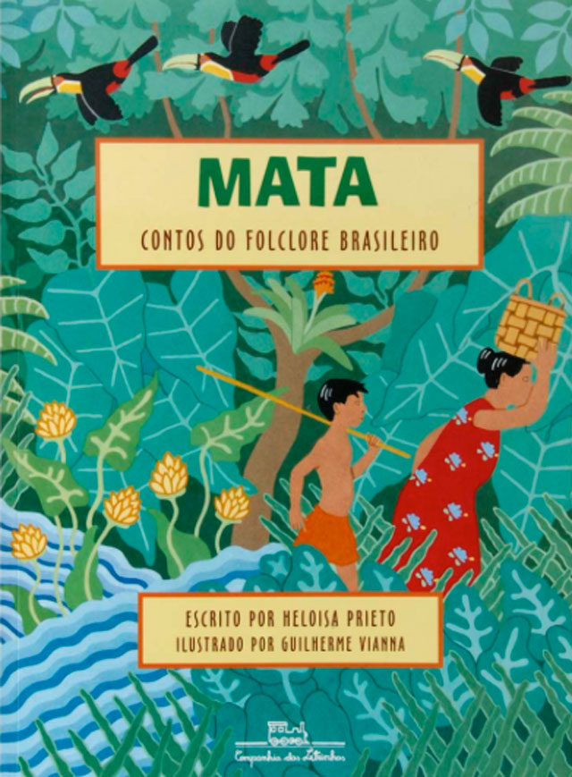 Livro Mata: contos do folclore brasileiro, de Heloisa Prieto