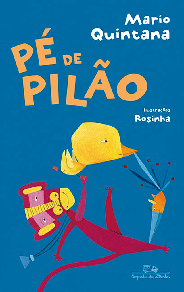 Livros sobre avós - Capa de Pé de Pilão, de Mario Quintana