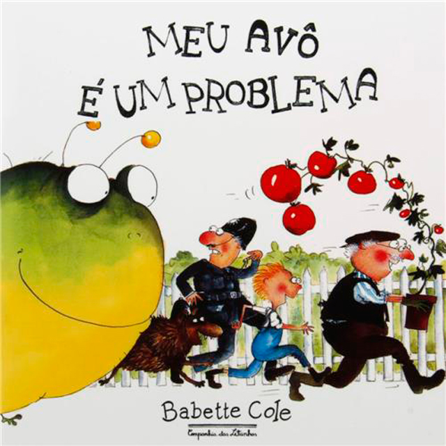 Livros sobre avós - Capa de Meu avô é um problema