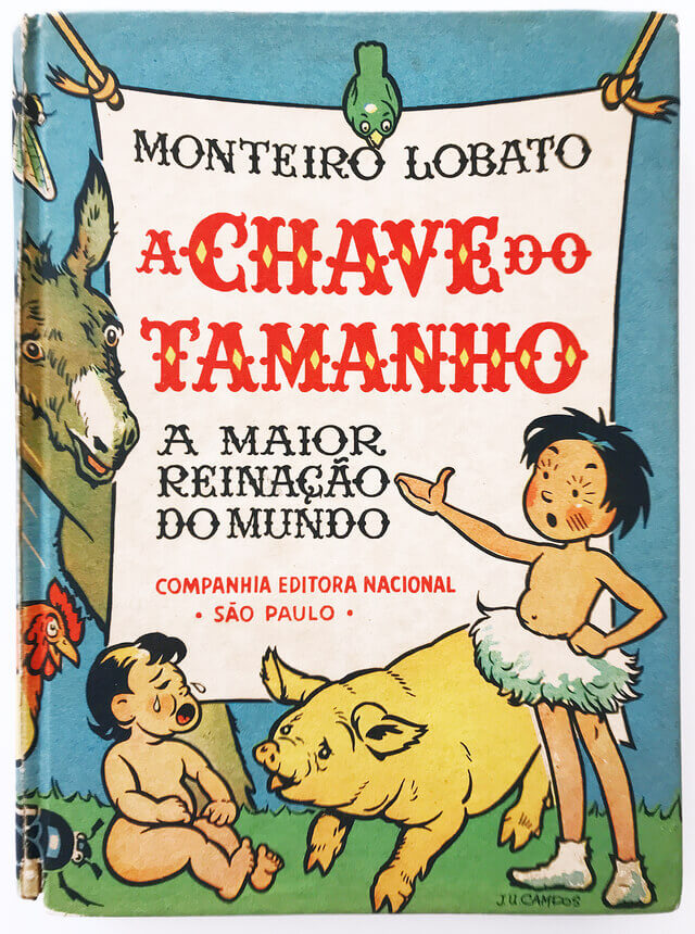 Capa de "A Chave do Tamanho", de J. U. Campos