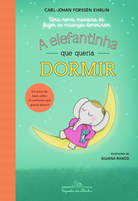 História para dormir: capa do livro a Elefantinha que queria dormir