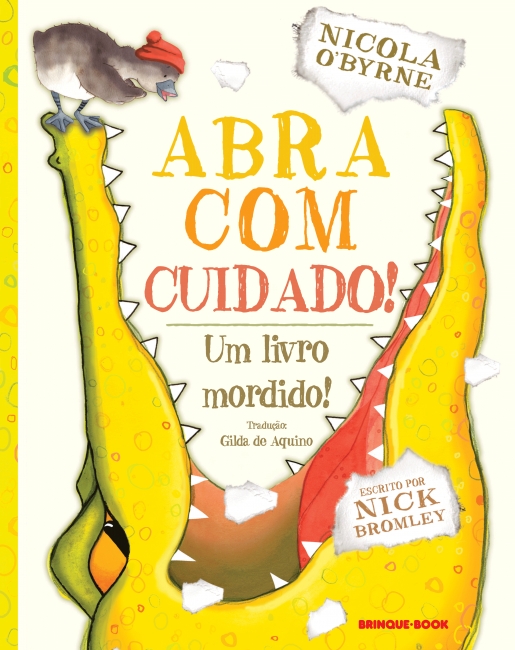 Livro interativo Abra com cuidado