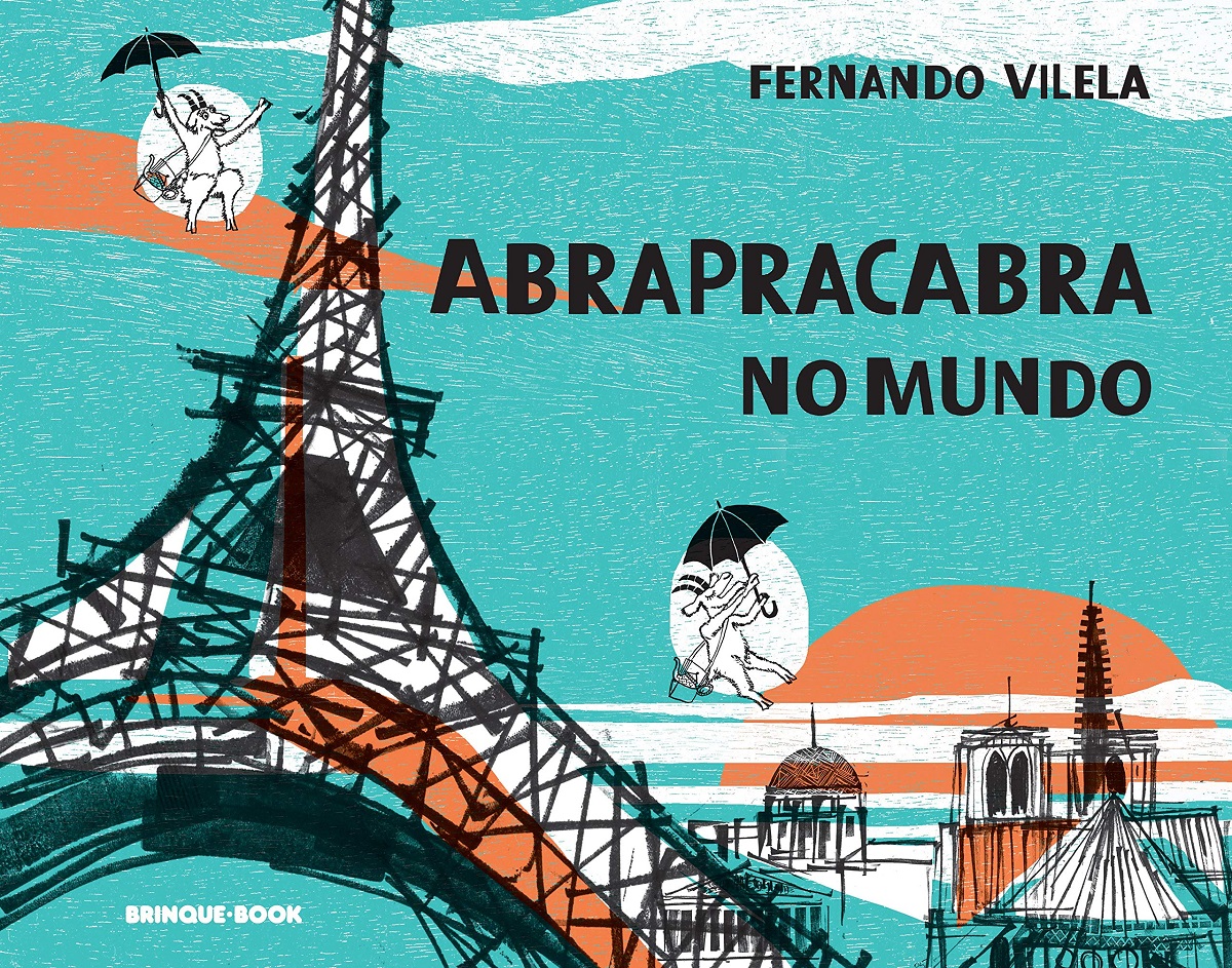 Capa do livro Abrapracabra no mundo, de Fernando Vilela