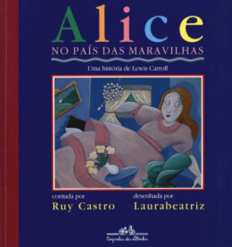 Capa do livro Alice no País das Maravilhas, publicado pela Letrinhas na década de 1990