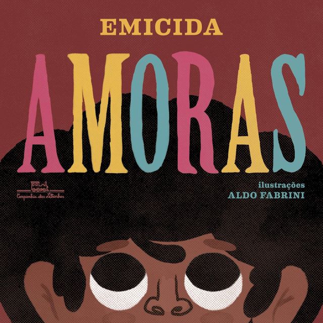 Capa do livro Amoras, de Emicida