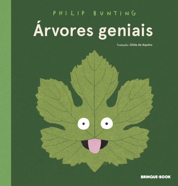 Capa do livro Árvores geniais, de autoria de Philip Bunting