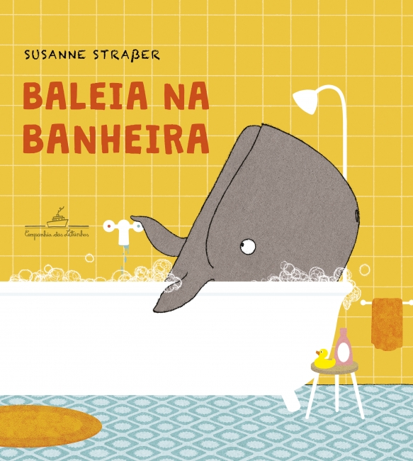 Capa do livro Baleia na banheira, de Susanne Strasser