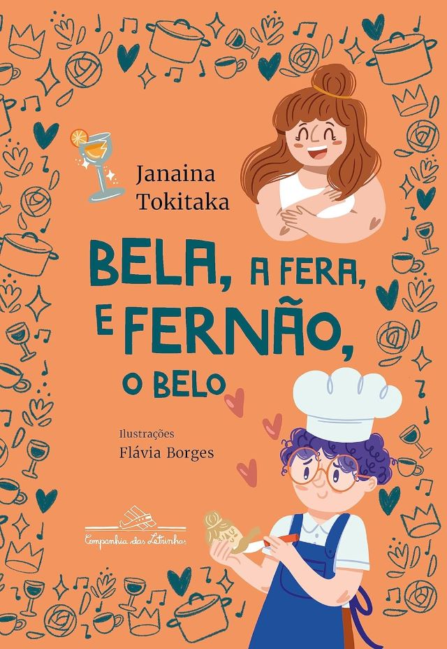 Capa de Bela, a fera, Fernão, o belo