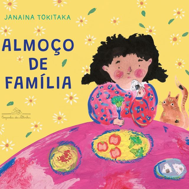 Capa do livro Almoço de família de Janaina Tokitaka