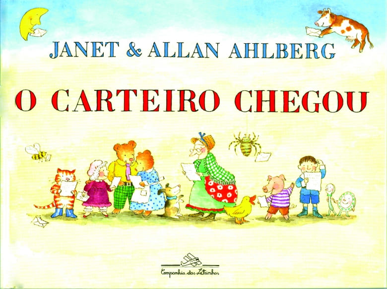 Capa do livro infantil O Natal do carteiro, de Janet e Allan Ahlberg