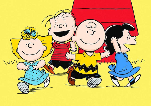 Imagem de Charlie Brown e sua turma, que podem render boas fantasias de carnaval