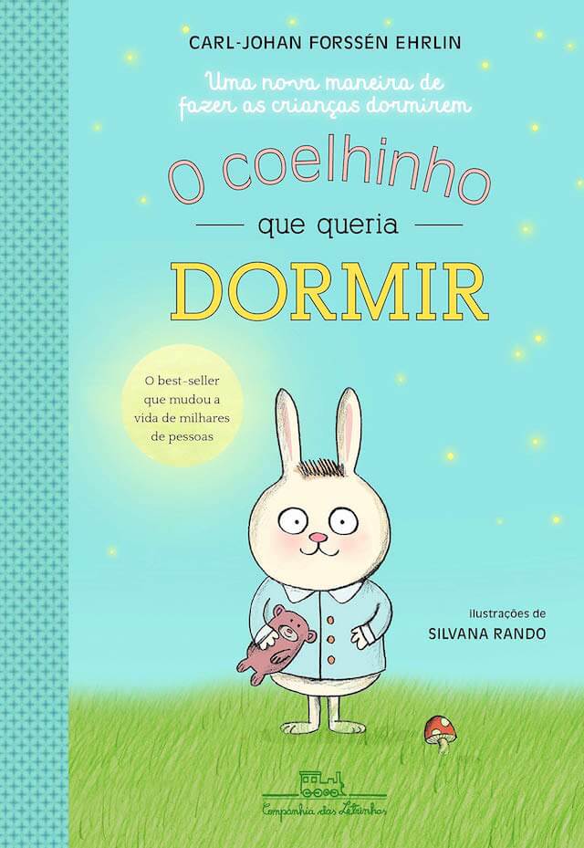 Capa do livro O coelhinho que queria dormir