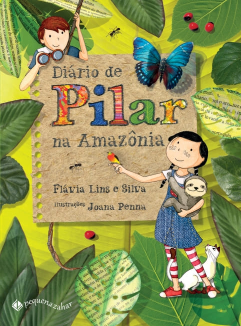 Capa do livro Diário de Pilar na Amazônia