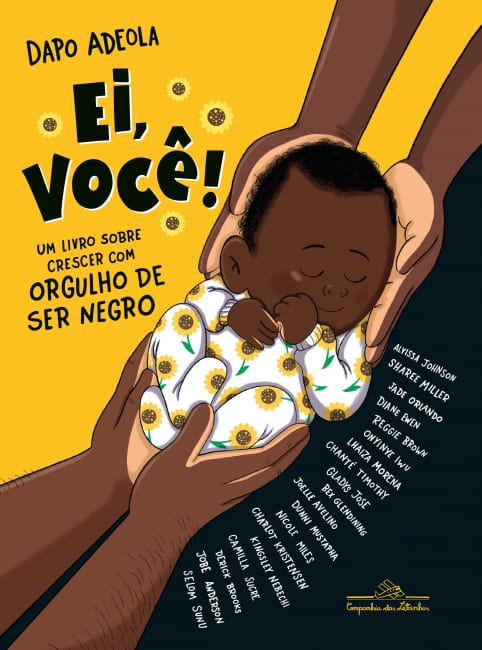 Capa do livro "Ei, você!: um livro sobre crescer com orgulho de ser negro", de Dapo Adeola