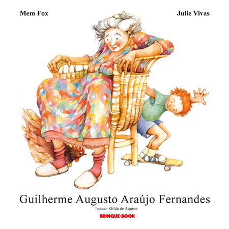 Capa do livro Guilherme Augusto Araújo Fernandes, de Mem Fox