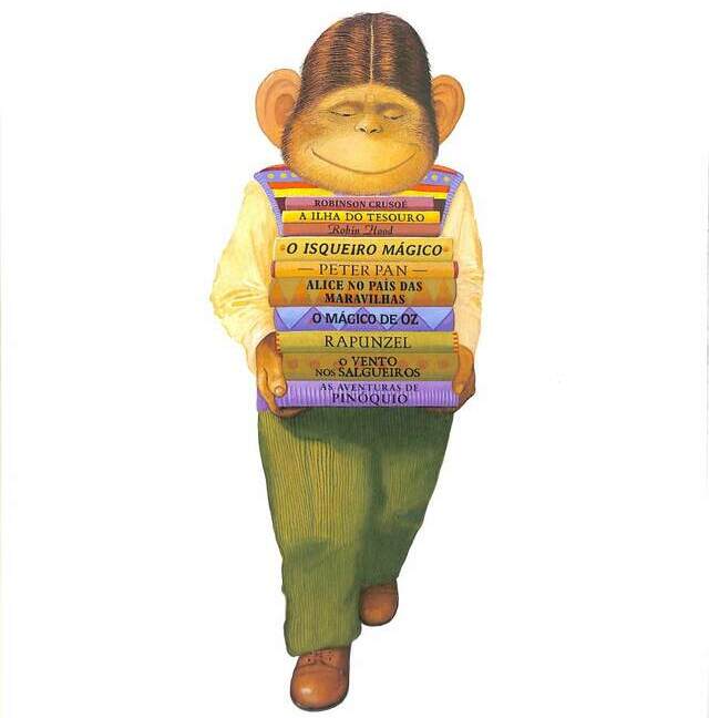 Ilustração do livro Histórias de Willy, de Anthony Browne