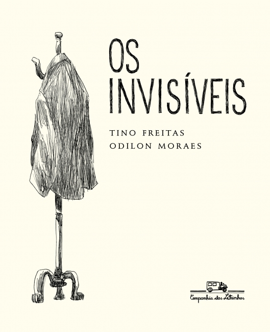 Capa do livro infantil Os invisíveis