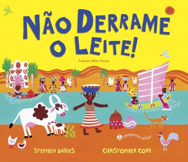 Capa do livro Não derrame o leite!