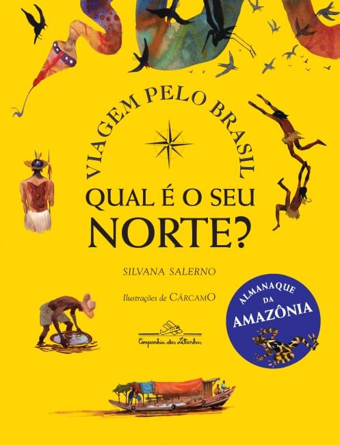 Capa do livro Qual é o seu Norte?, de Silvana Salerno