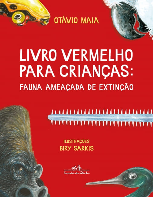 Livro vermelho para crianças