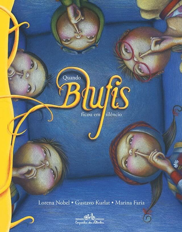 Capa do livro Quando Blufis ficou em silêncio