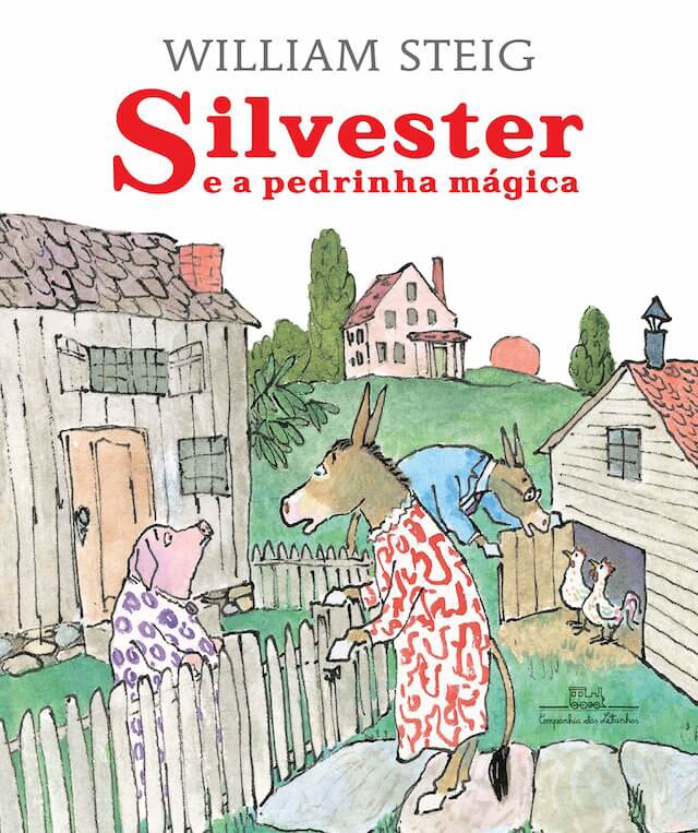 Capa do livro Silvester e a pedrinha mágica, de William Steig