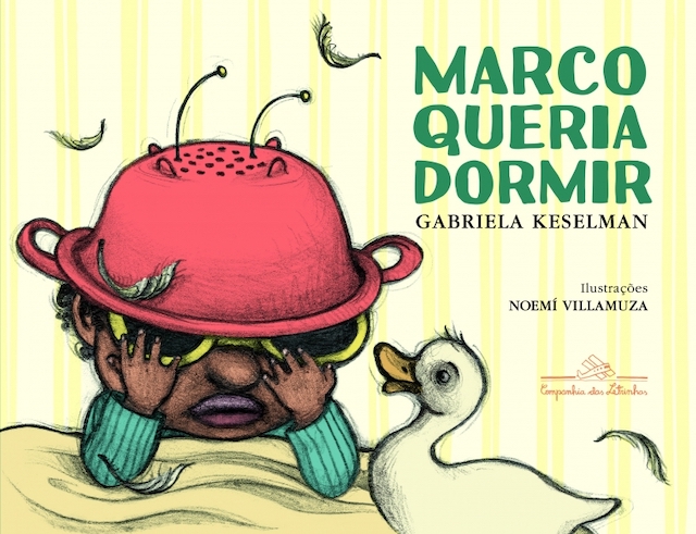 História para dormir - Capa do livro Marco queria dormir