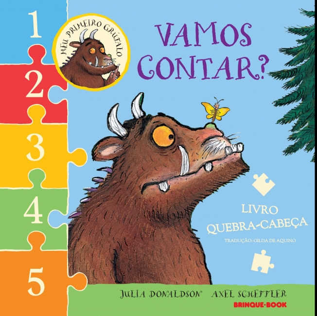 Capa do livro Meu primeiro Grúfalo: Vamos contar?