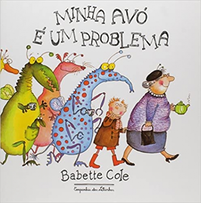 Capa do livro Minha avó é um problema