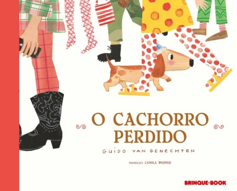 Capa do livro O cachorro perdido
