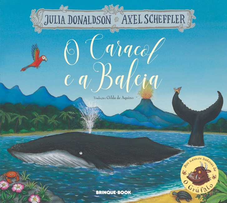 Capa do livro O caracol e a baleia, de Julia Donaldson