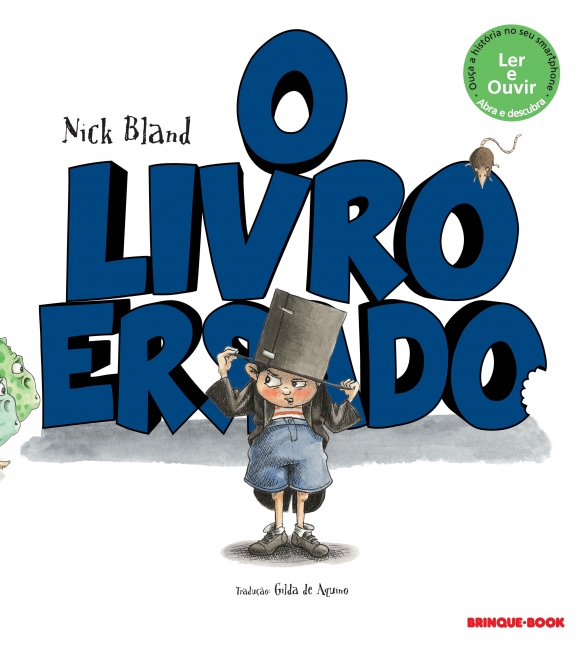 Capa do livro infantil O livro errado, de nick Bland, pela Brinque-Book