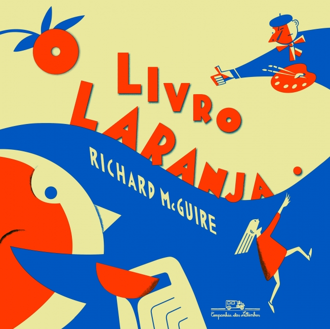 Capa de O livro laranja