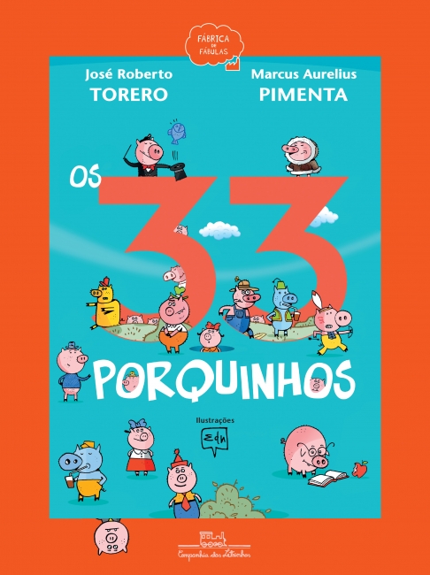 Livro interativo Os 33 porquinhos