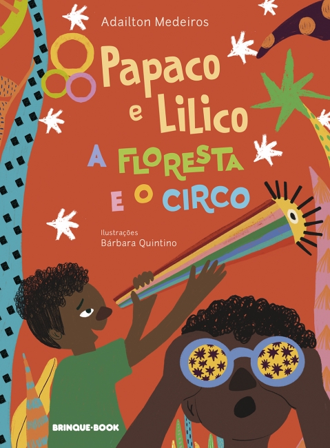 Capa do livro Papaco e Lilico, de Adailton Medeiros