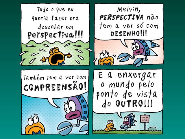 Clube do Pepezinho, perspectivas - livro infantil de Dav Pilkey