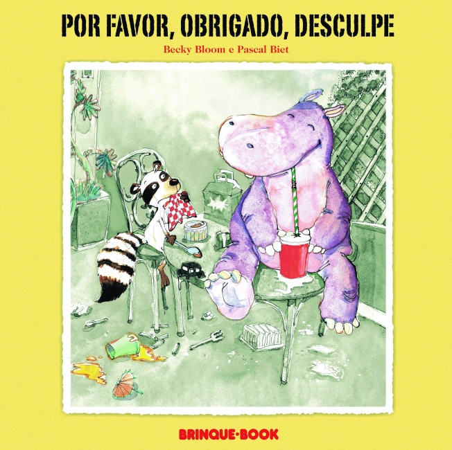 Capa do livro infantil Por favor, Obrigado, Desculpe