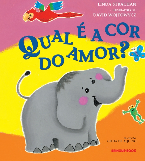 Capa do livro infantil Qual é a cor do amor?