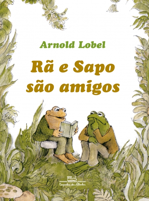 Capa do livro Rã e sapo são amigos