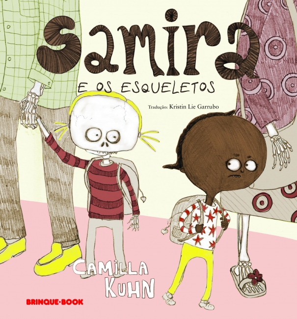 Capa do livro Samira e os esqueletos, de Camilla Kuhn