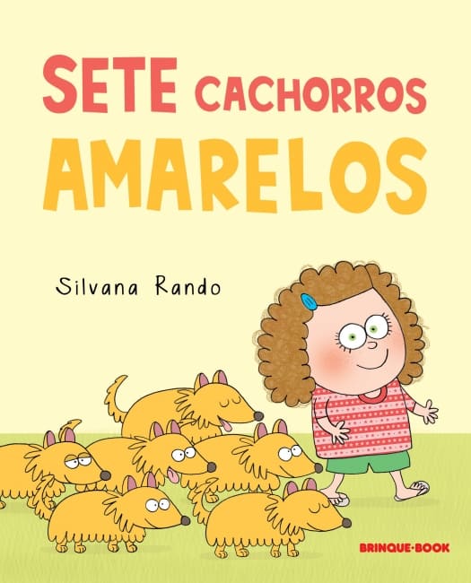 Capa do livro Sete cachorros amarelos