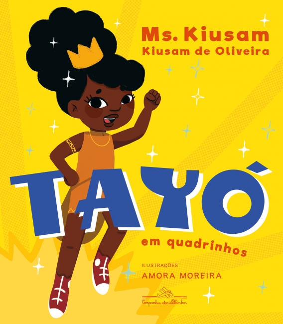 Capa do livro Tayó em quadrinhos, que trata de ancestralidade, racismo, machismo e outras questões