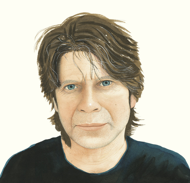 O autor Anthony Browne ilustrou a si próprio em "Um gorila"