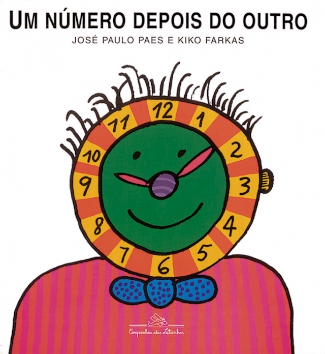 Capa do livro Um número depois do outro, de José Paulo Paes